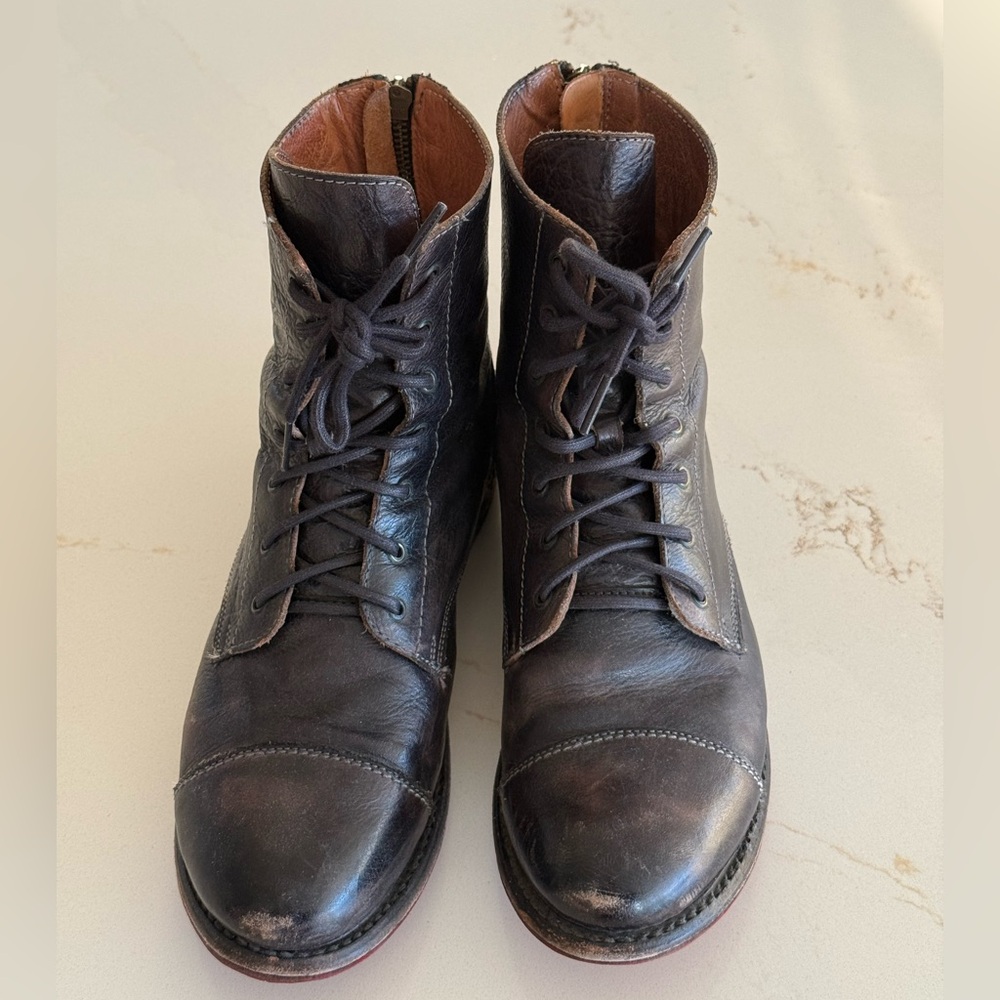 Bed Stu Laurel Lace Up Boots sz 9 - Picture 2 of 9